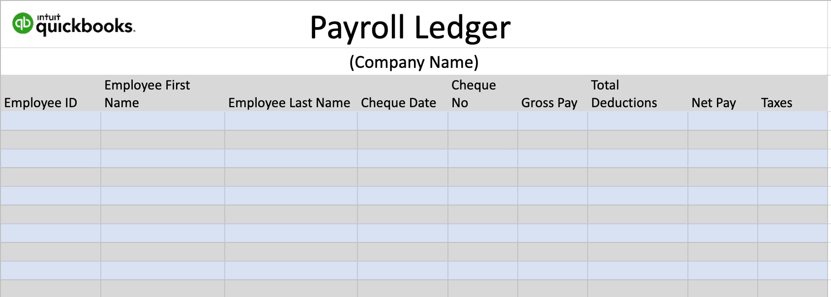 What is a Payroll Ledger? QuickBooks Canada