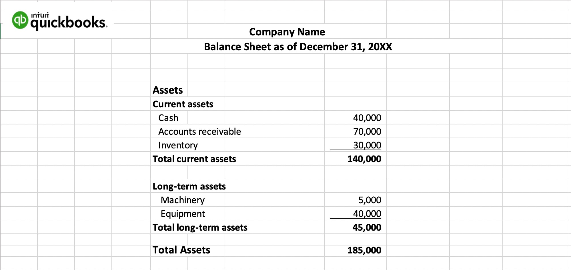 blank balance sheet example