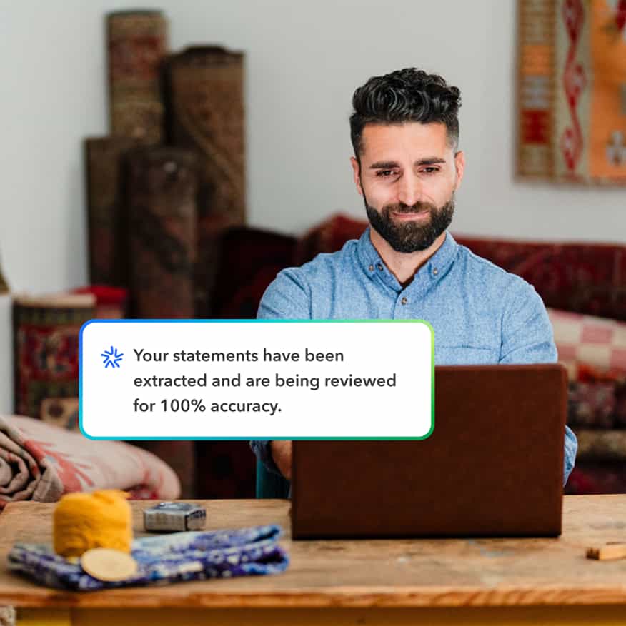 Small business owner auto posting transactions using Intuit's accounting agent