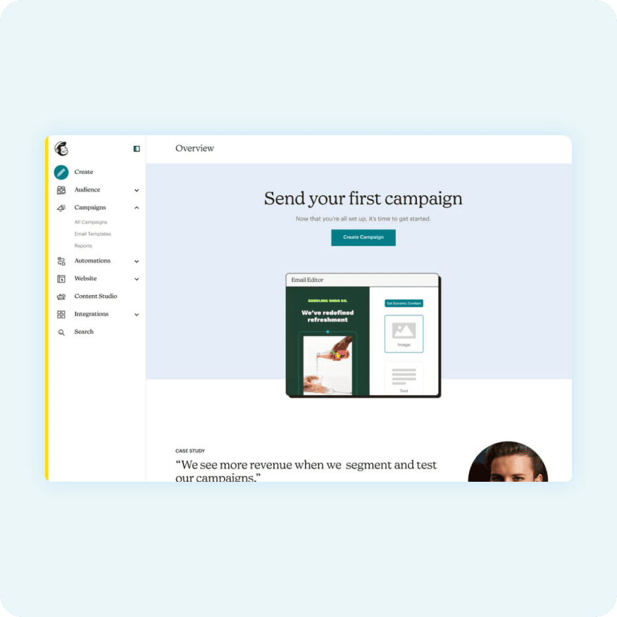 An accountant sitting at a desk advising a client