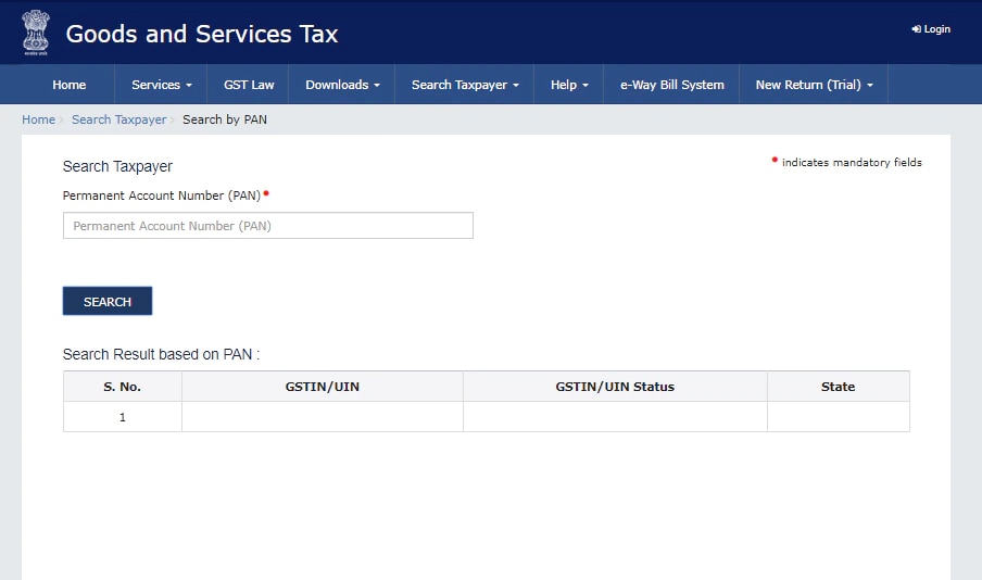 GST Number Search by Online, Name, GSTIN & PAN QuickBooks