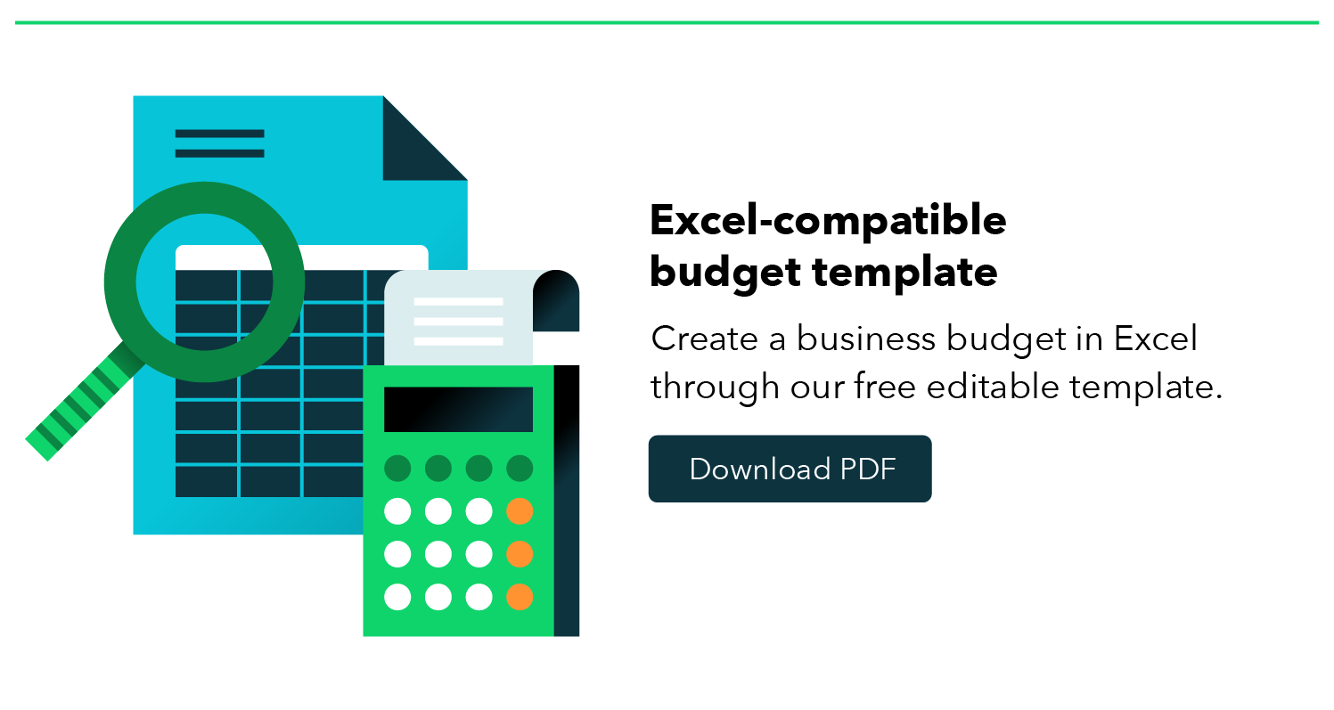 Download Excel-compatible budget template
