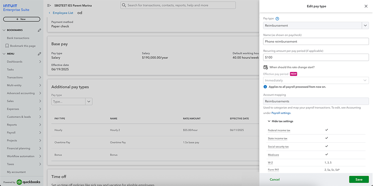 Employee compensation