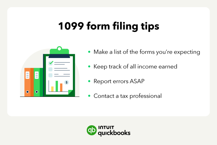 The key 1099 form filing tips.