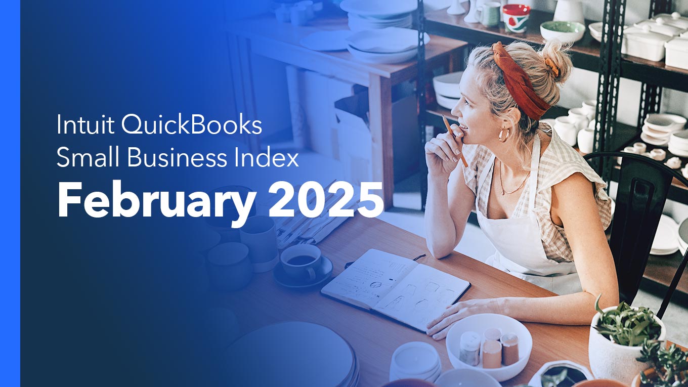 Intuit QuickBooks Small Business Index February 2025