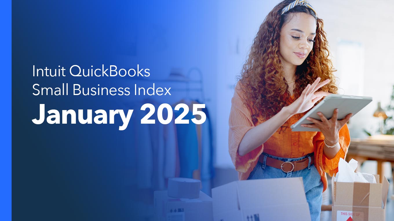 Intuit QuickBooks Small Business Index January 2025