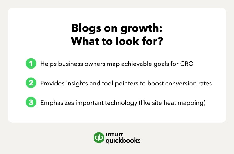 Three tips for blogging on growth.