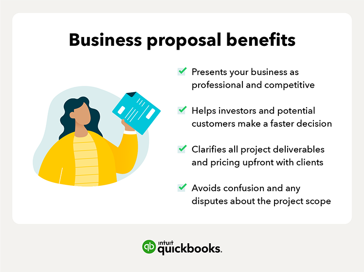 Business proposal benefits