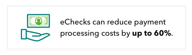 What Is An ECheck? How They Work And How To Accept Them | QuickBooks