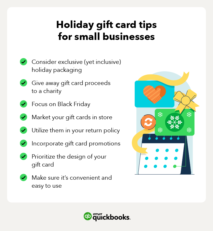 holiday gift card tips for small businesses