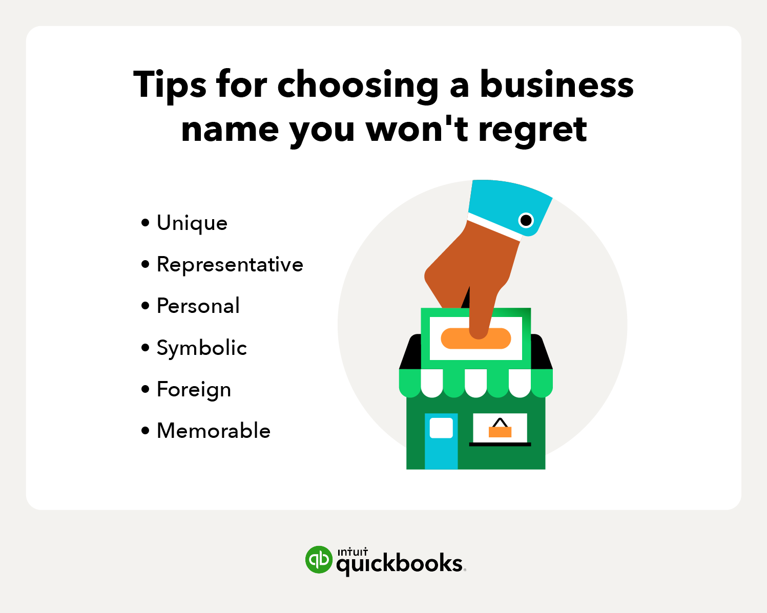How to come up with the right name for your small business - Article