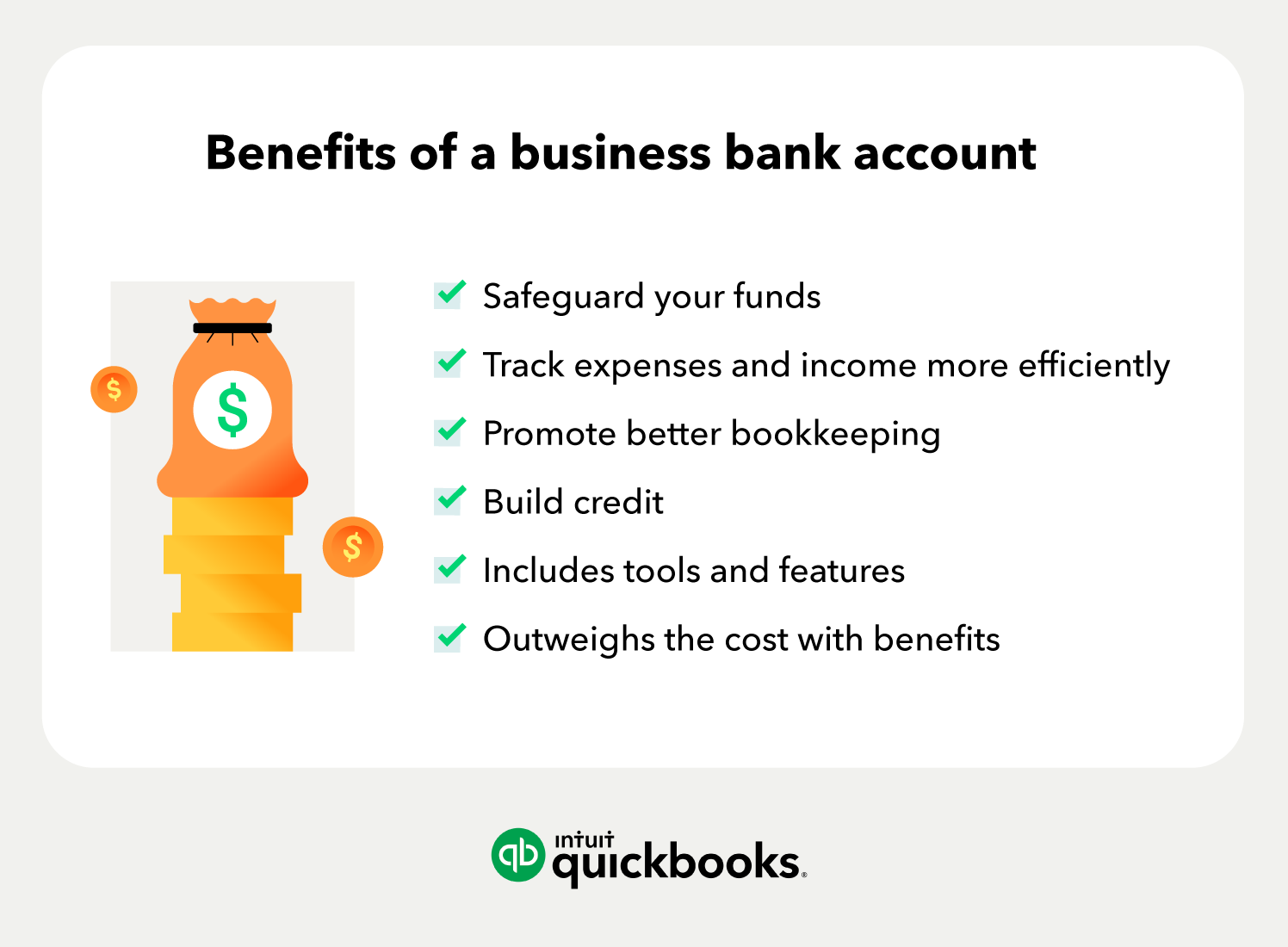 Benefits of a business bank account