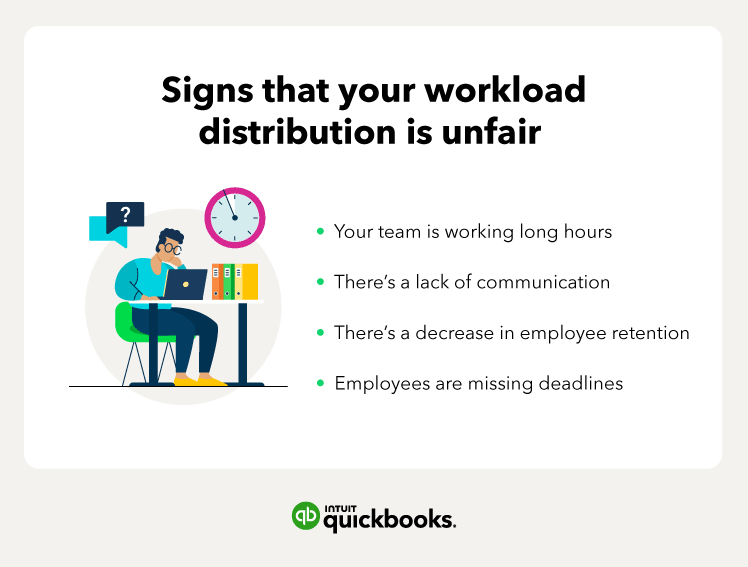 signs that your workload distribution is unfair and a person at their desk on a laptop