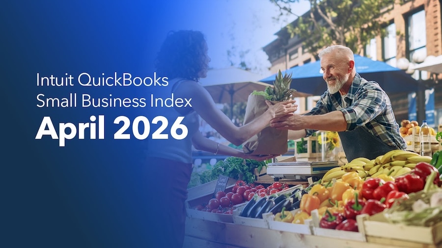 Intuit QuickBooks Small Business Index April 2026