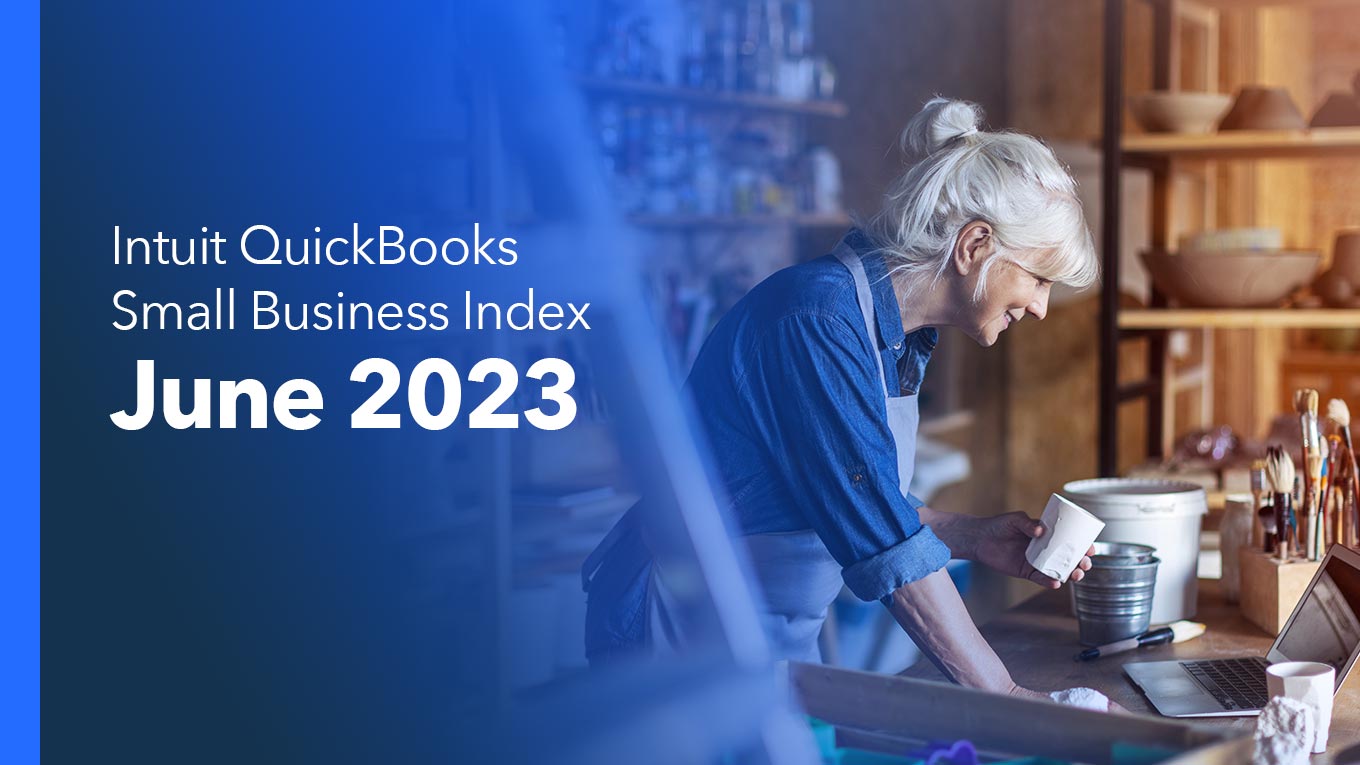 Intuit QuickBooks Small Business Index June 2023