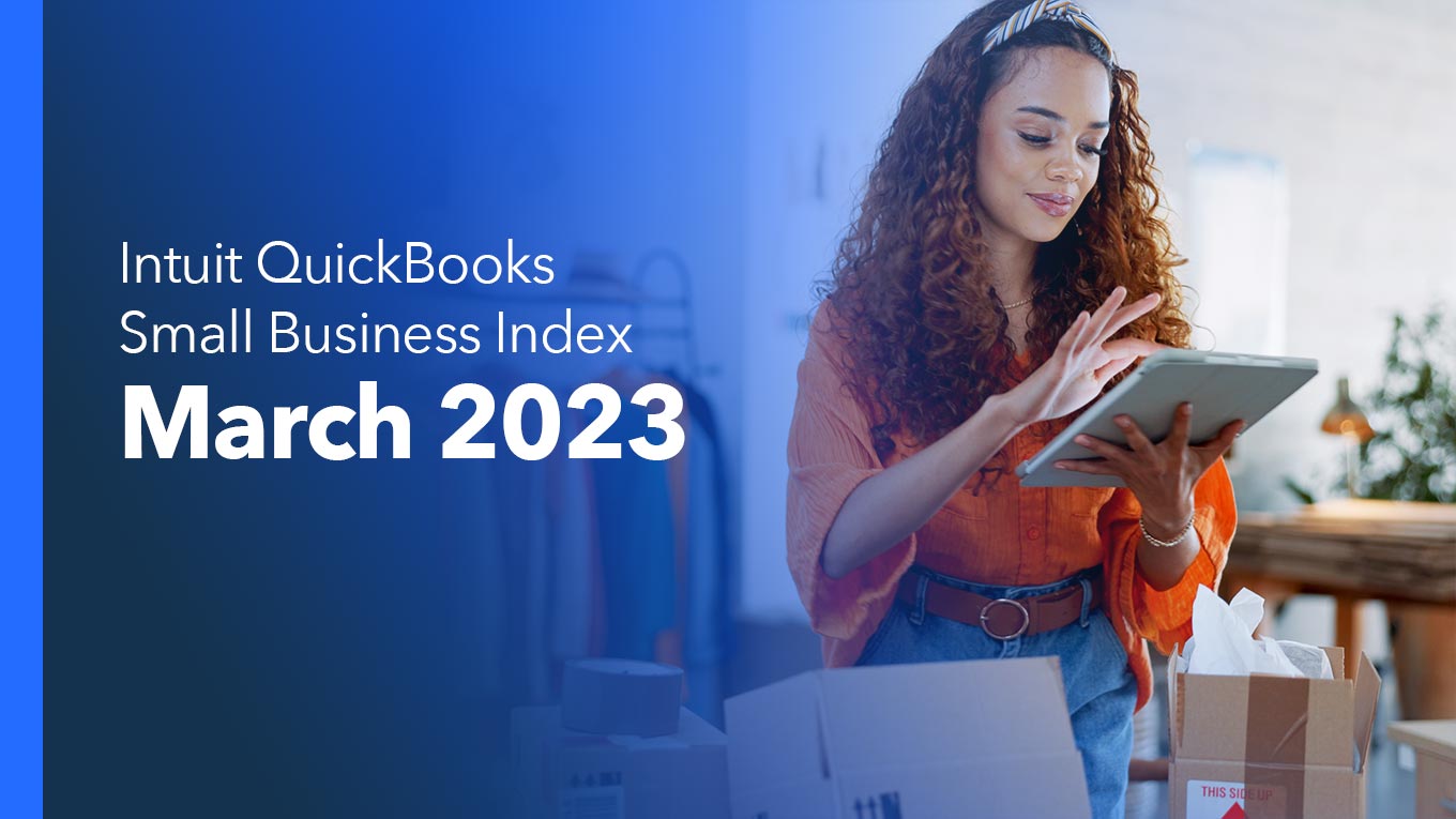 Intuit QuickBooks Small Business Index March 2023