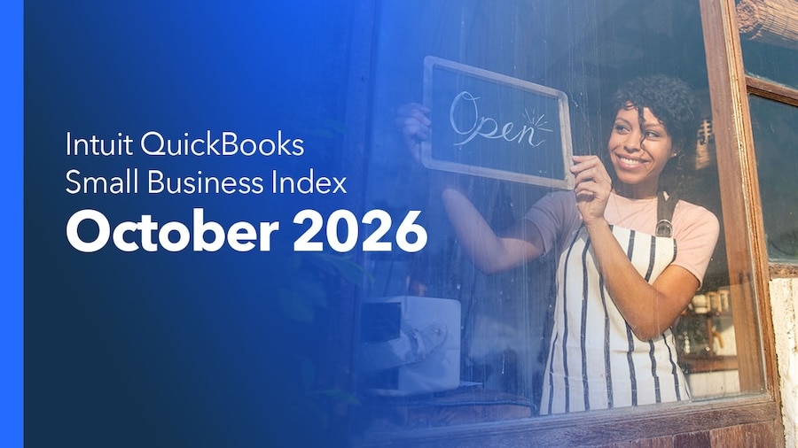 Intuit QuickBooks Small Business Index October 2026