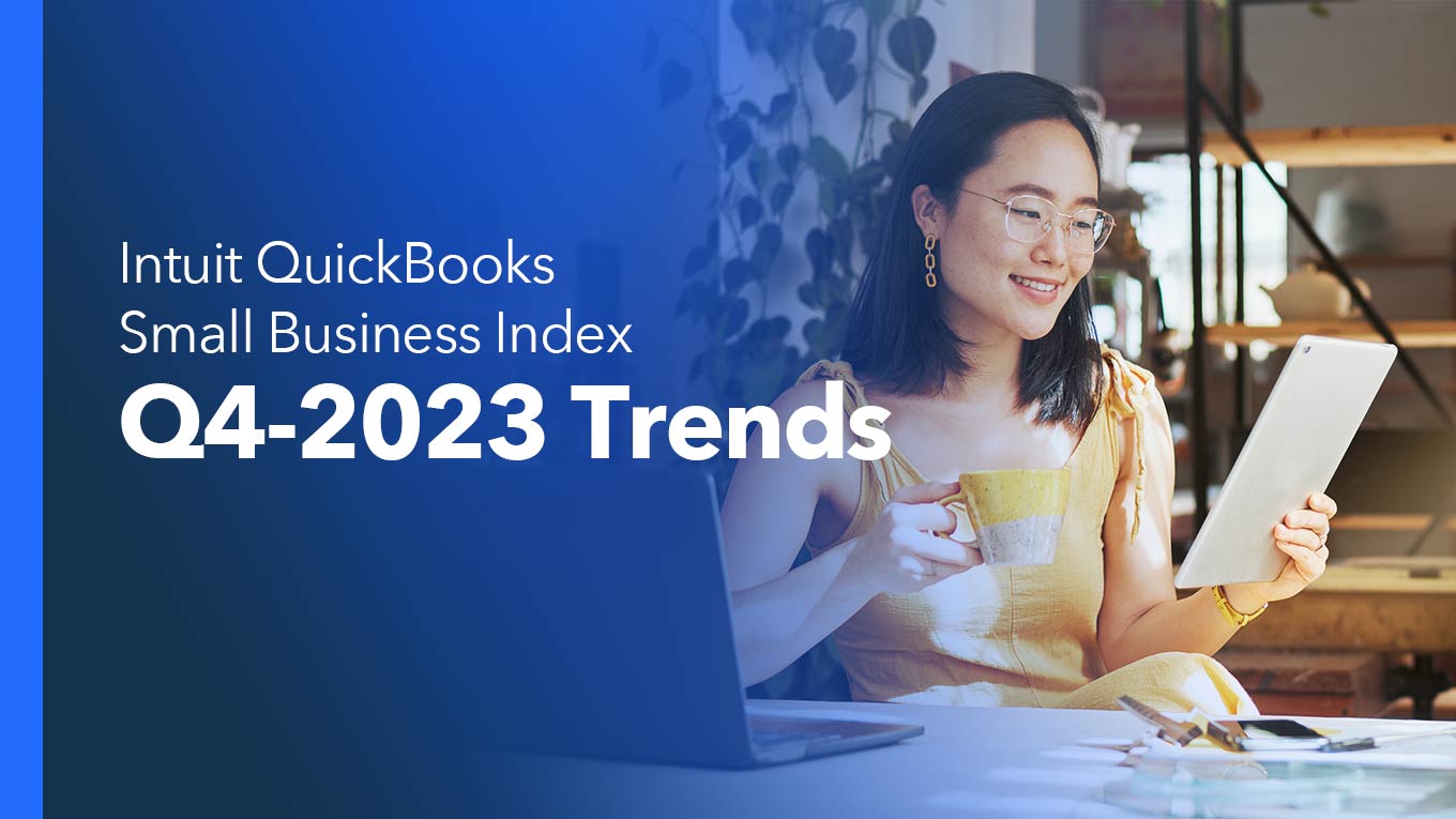 Intuit QuickBooks Small Business Index Q4-2023 Trends