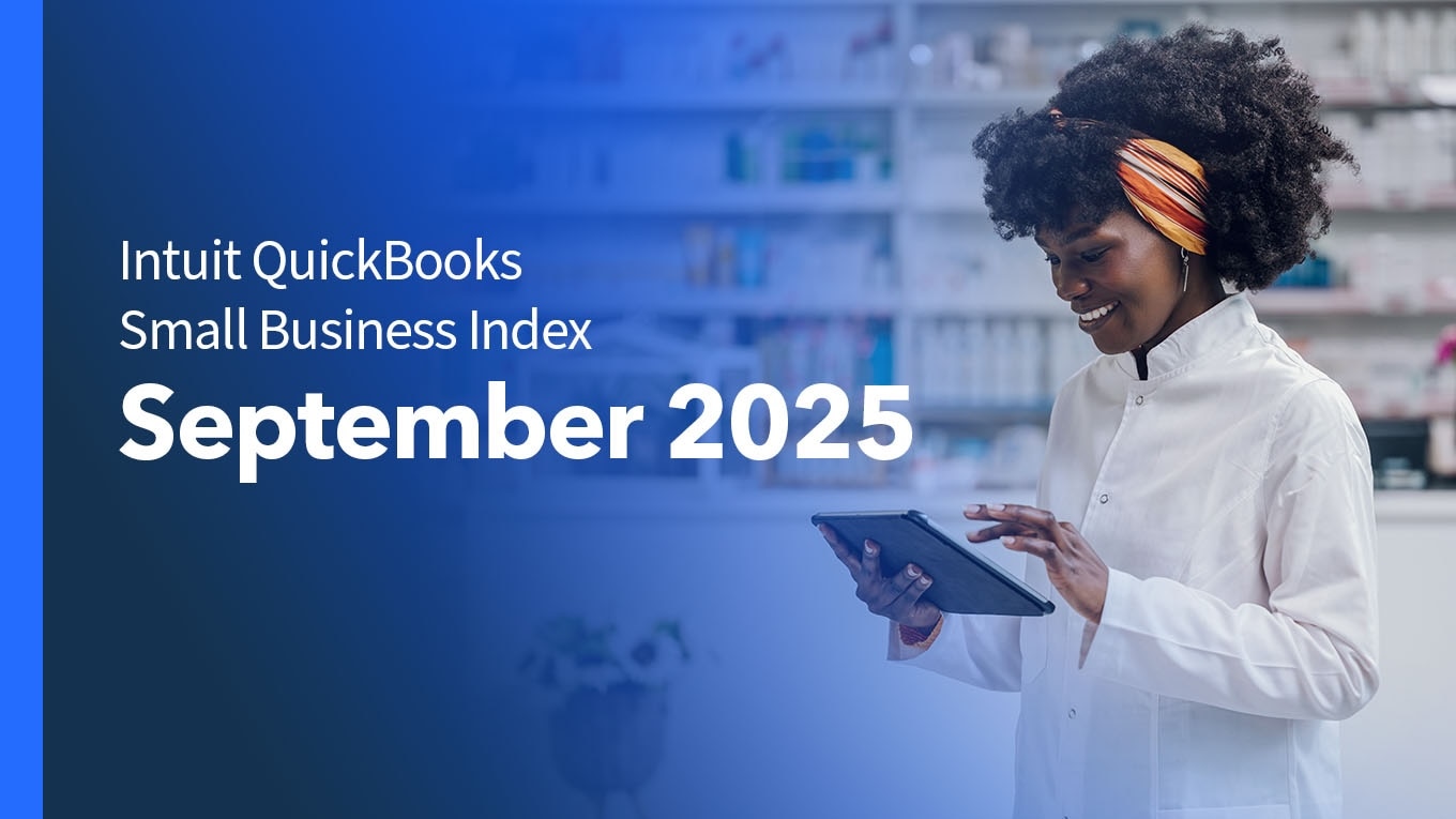 Intuit QuickBooks Small Business Index September 2025