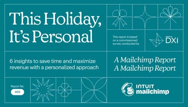 This holiday, it's personal. 6 insights to save time and maximize revenue with a personalized approach