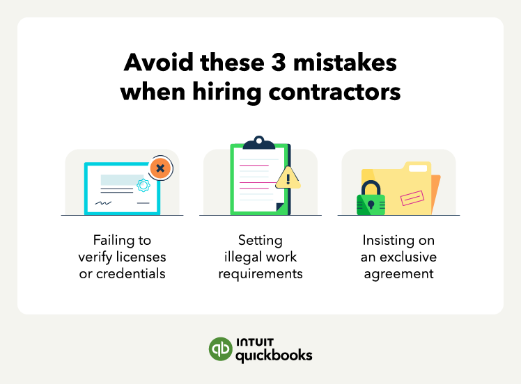 3 common mistakes while hiring 1099 employees.