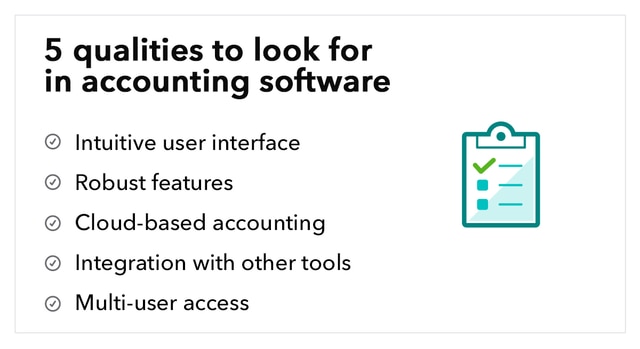 5 qualities to look for in accounting software