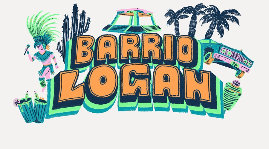 Barrio Logan illustration