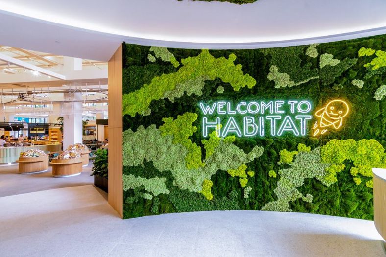 Habitat-entrance
