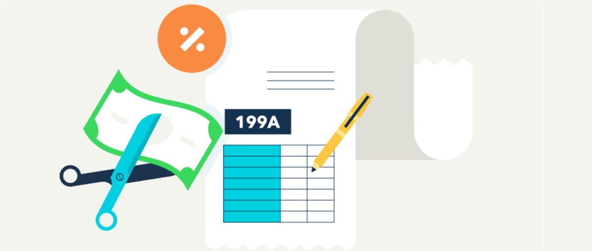 A graphic of the Section 199a deduction.