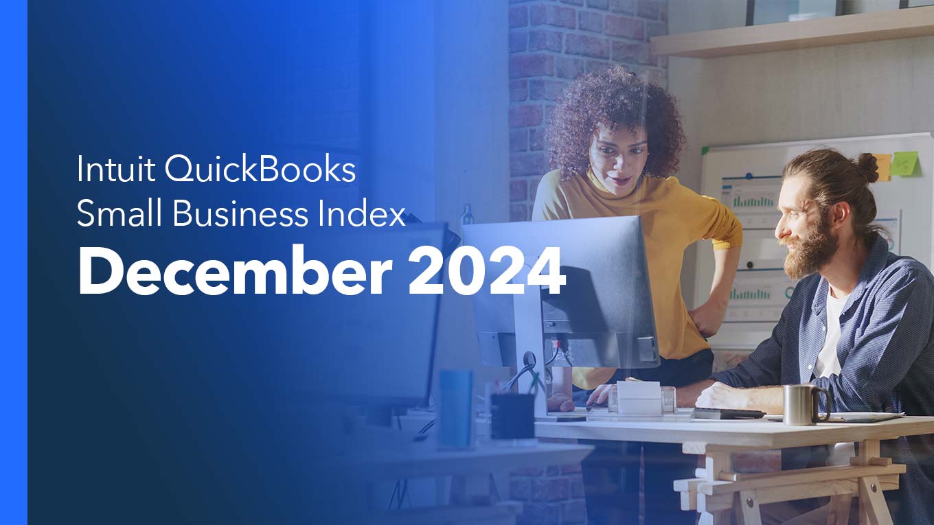 Intuit QuickBooks Small Business Index December 2024