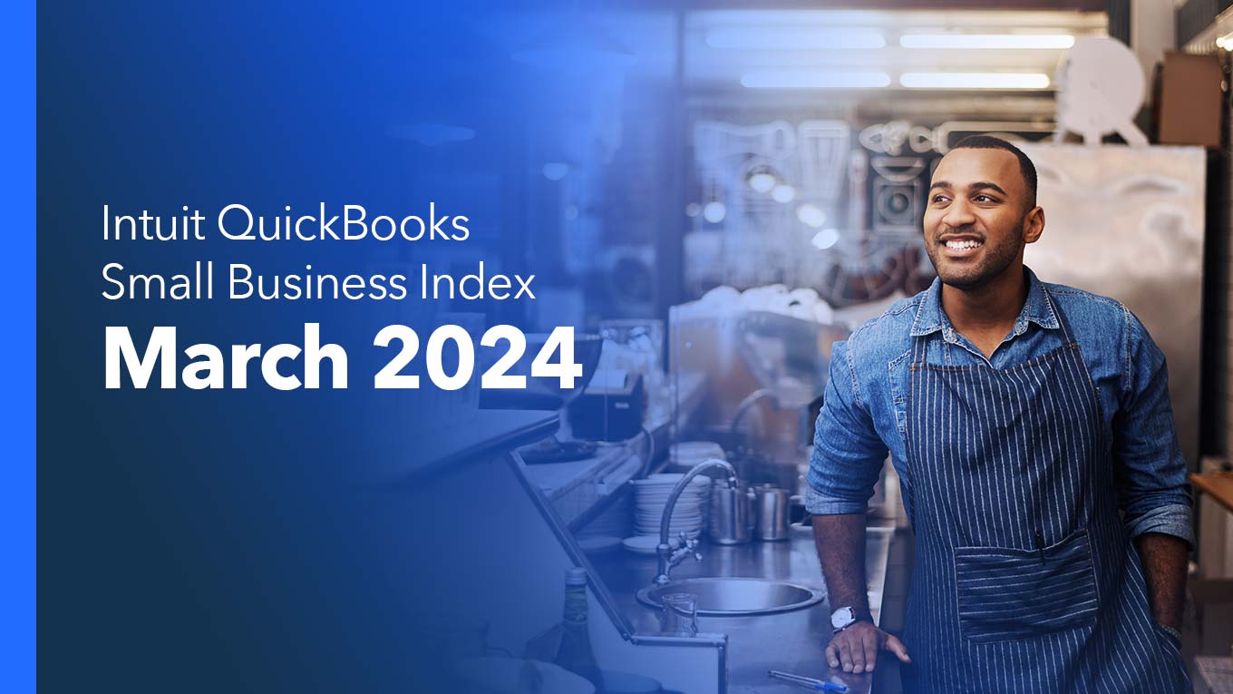 Intuit QuickBooks Small Business Index March 2024