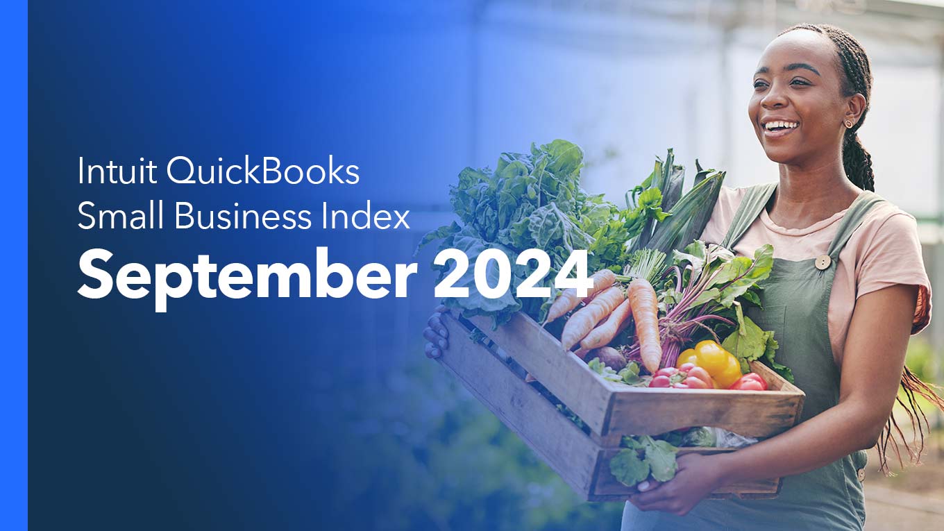 Intuit QuickBooks Small Business Index September 2024