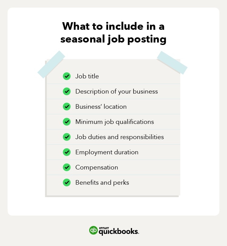 Hiring seasonal employees 10 steps for SMBs QuickBooks