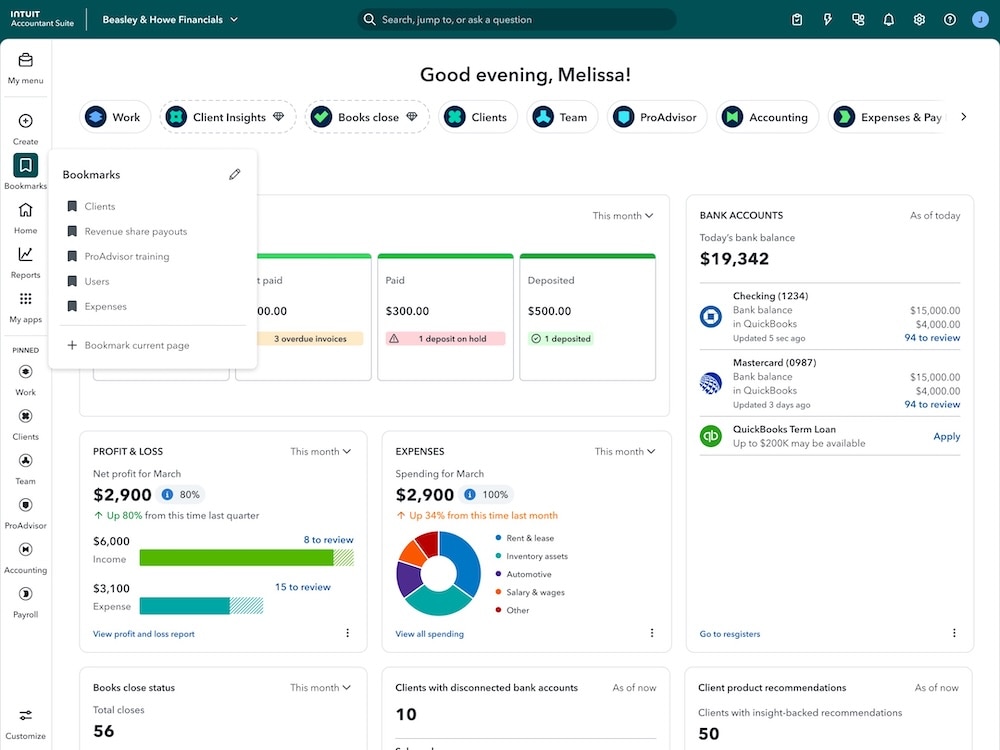 QuickBooks Online Accountant vs. Intuit Accountant Suite: A guide to the new look and features