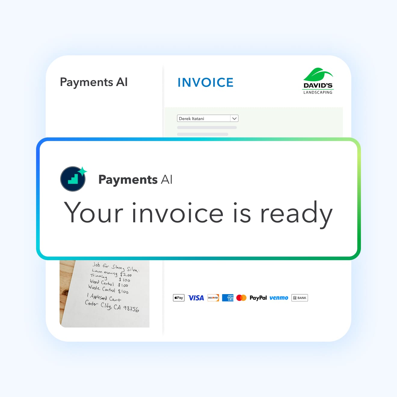 Payments agent screenshot