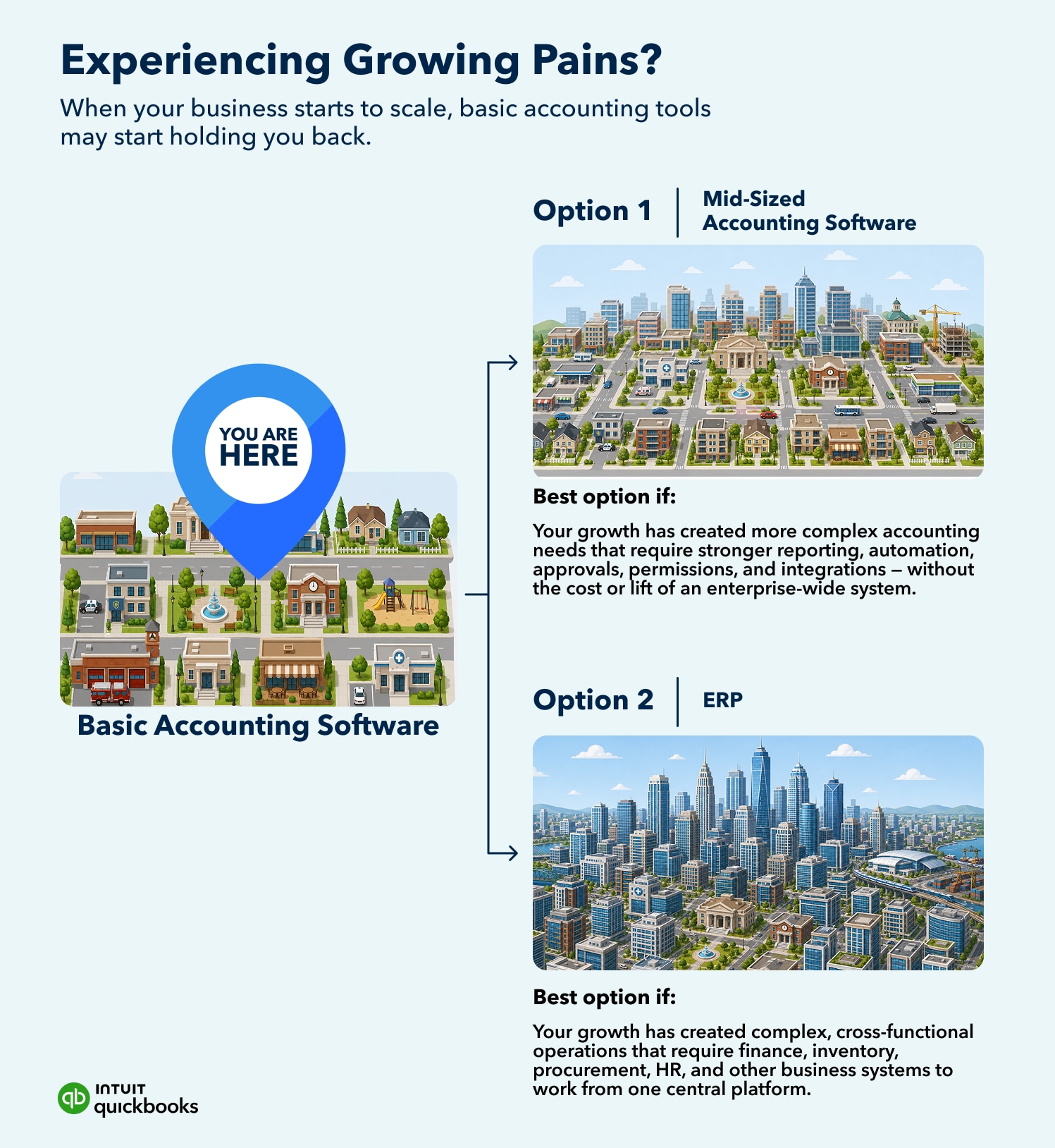 Business growth paths beyond basic accounting software