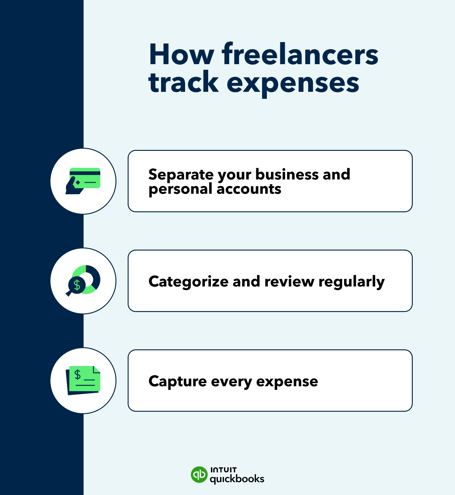 How freelancers track expenses