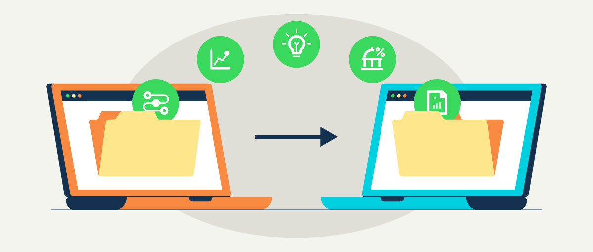 An image conceptualizing when it's time to move from QuickBooks Desktop to QuickBooks Online Advanced.