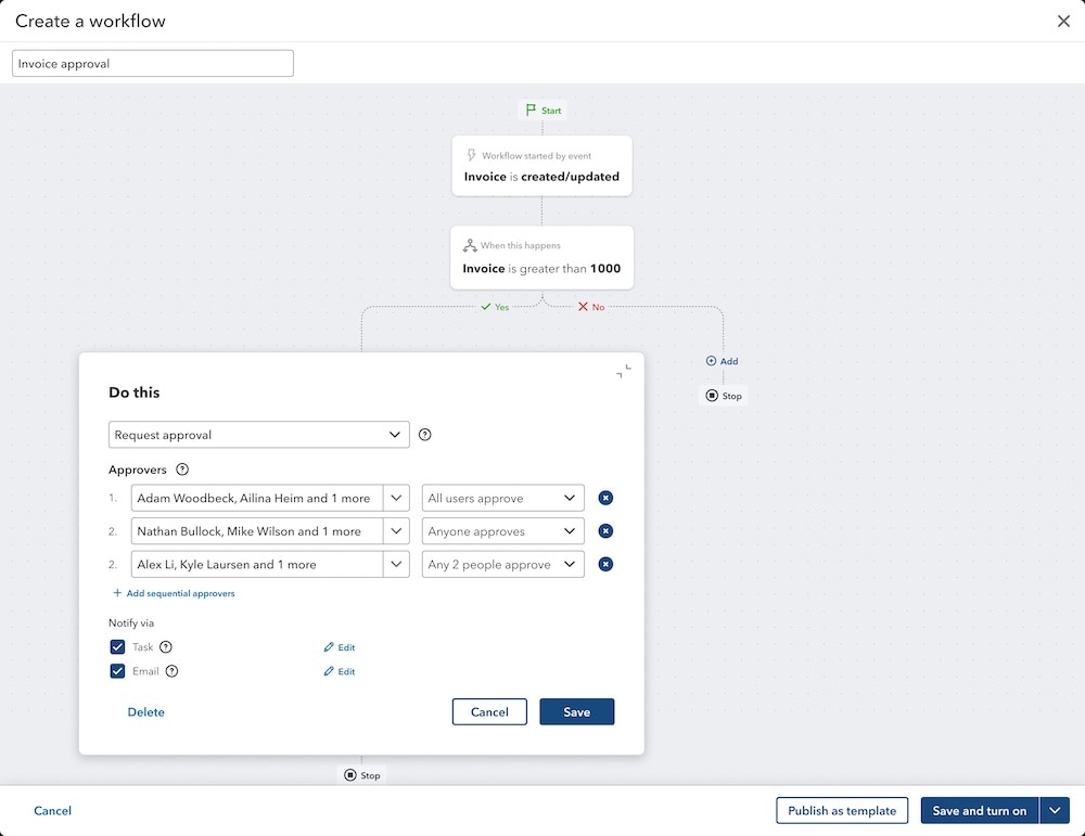 Intuit Enterprise Suite updates.