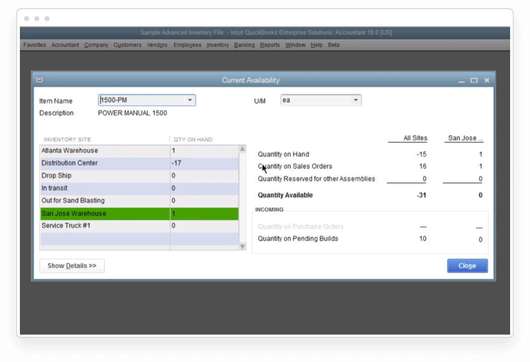 Automated inventory forecasting