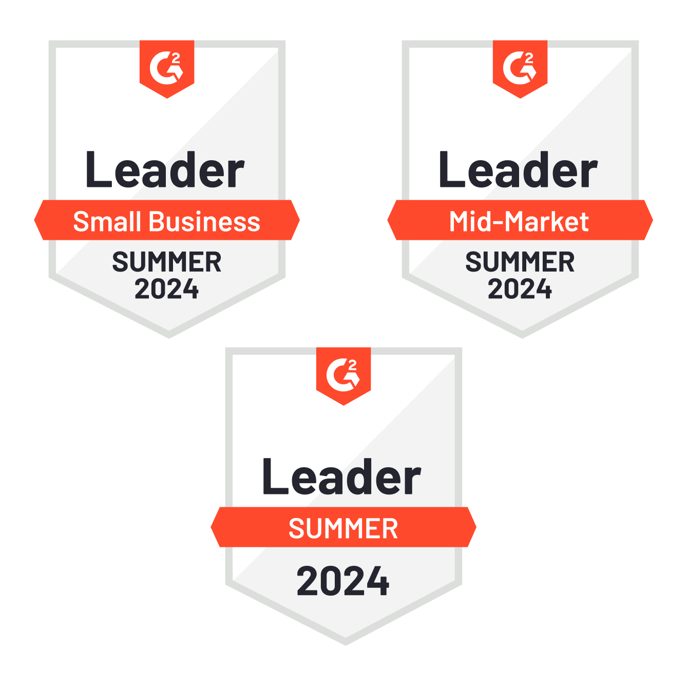 QuickBooks Desktop Enterprise G2 Crowd Award Badges