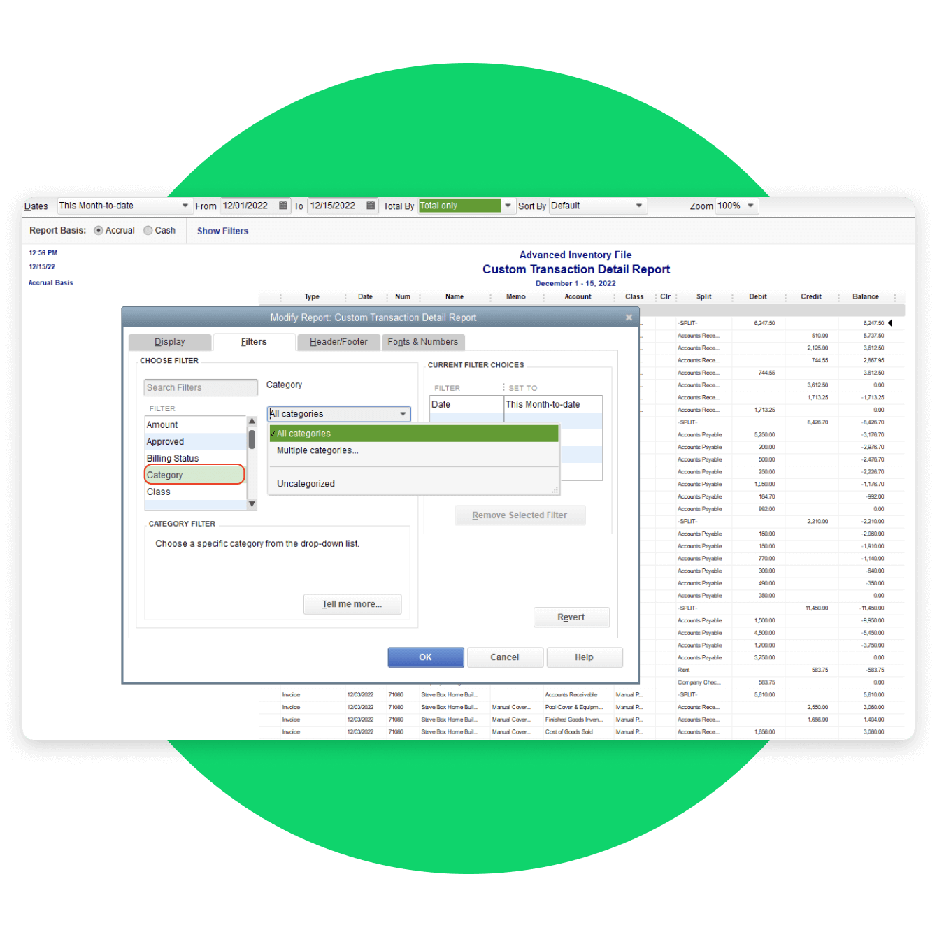 QuickBooks Desktop Enterprise inventory reporting enhanced interface detail