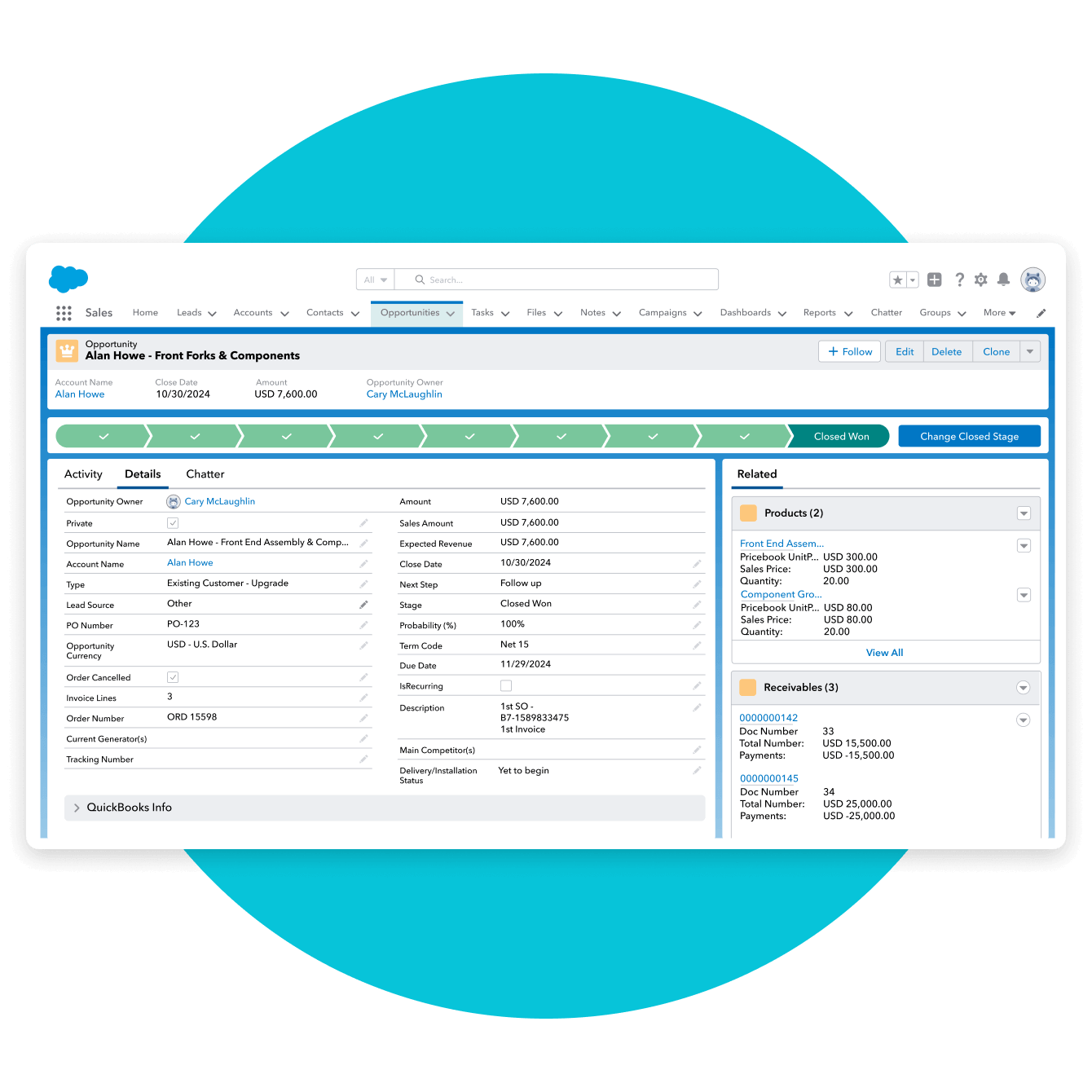 Salesforce CRM connector