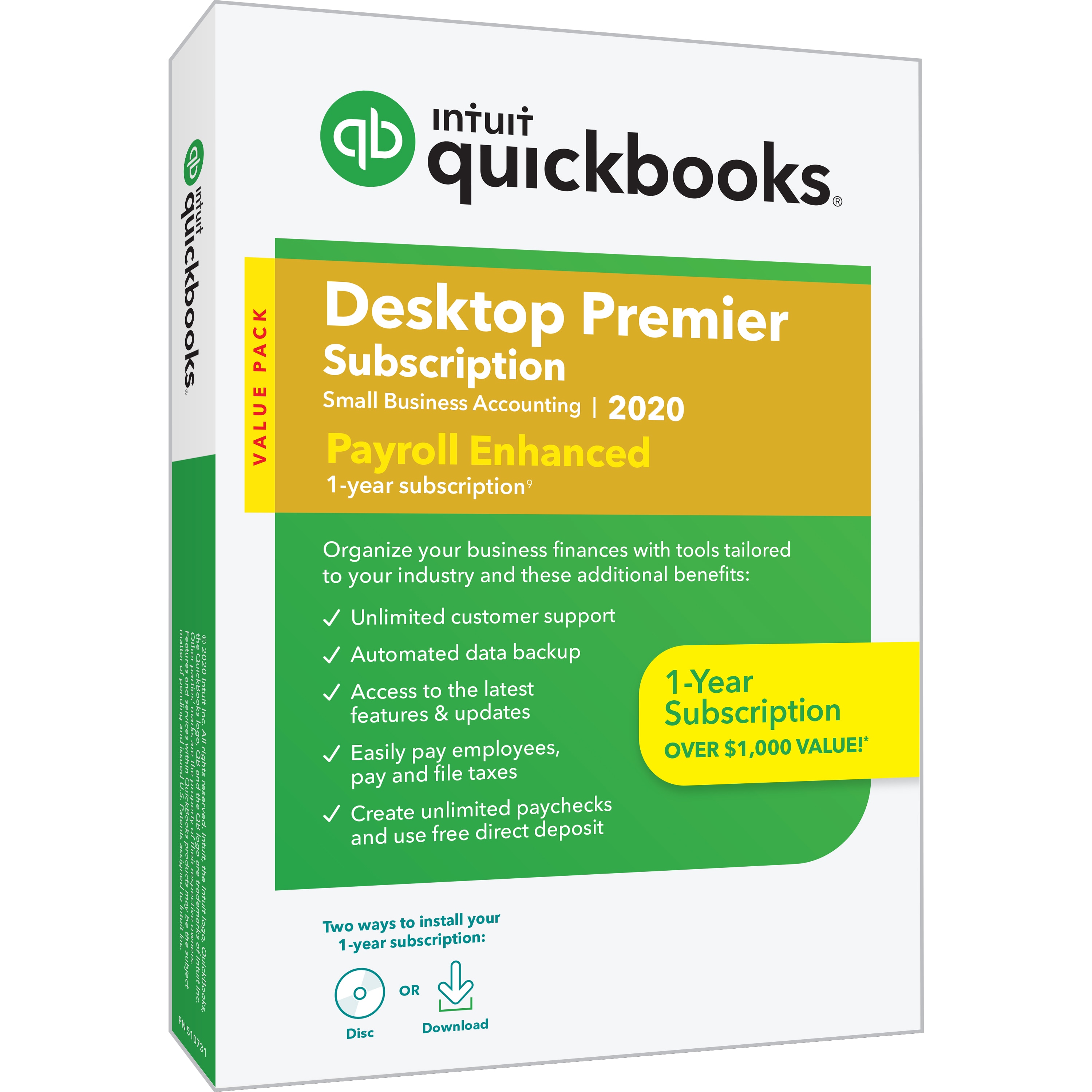 QuickBooks Desktop Pro for Mac 2020