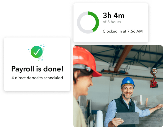 A black and white photo of a clock and a person.