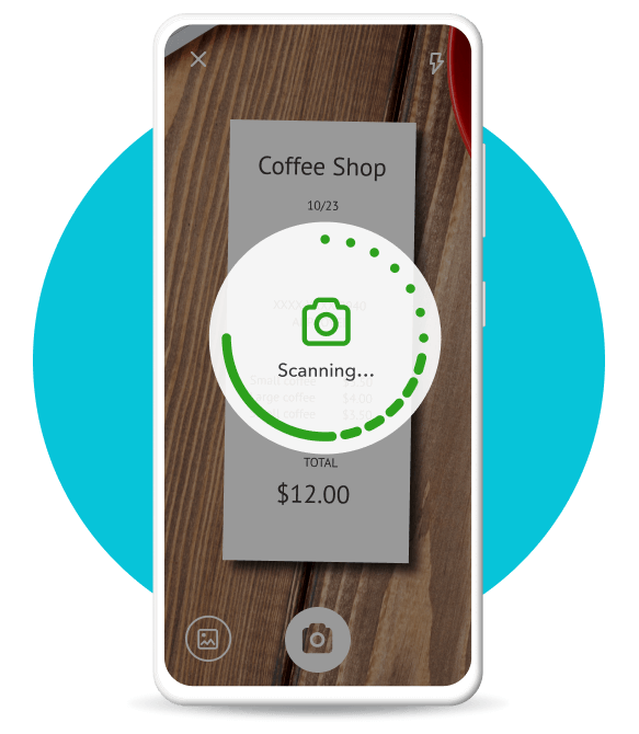 personal budget app with receipt scanner