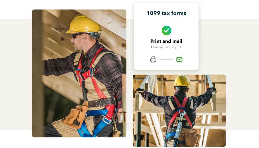 Rear view of male construction worker in safety harness fitting ceiling beams 
