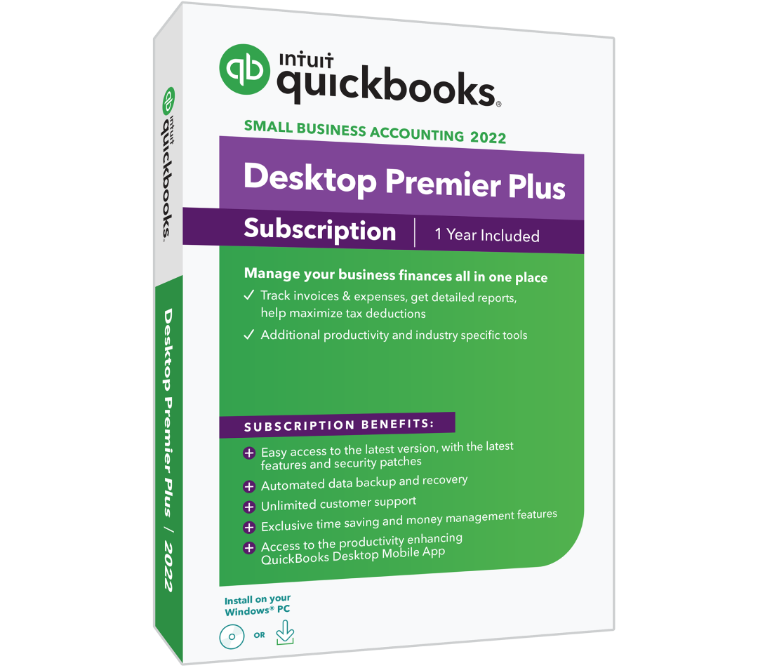 QuickBooks Desktop Premier Plus | Intuit - Quickbooks