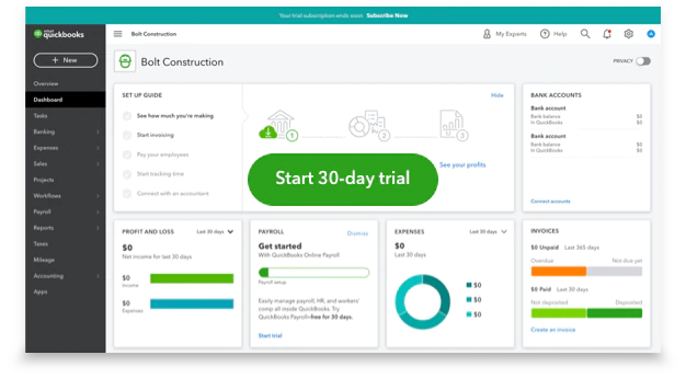 free trial version of quickbooks for mac