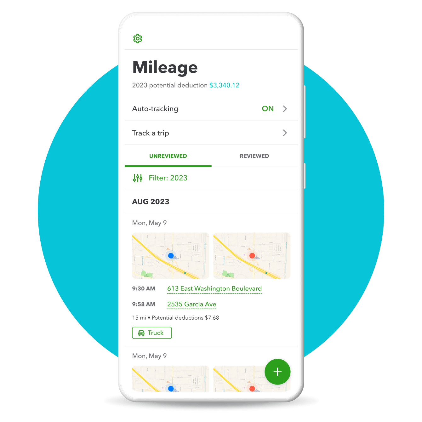 Mileage Tracking App Reports QuickBooks